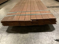 Kebony radiata shiplapdelen 19x100 mm (54x) - afbeelding 4 van  5
