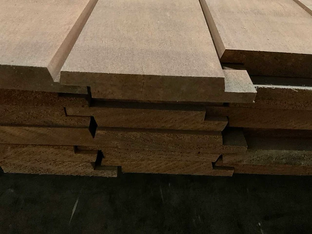 Kebony radiata shiplapdelen 19x100 mm (54x) - afbeelding 5 van  5