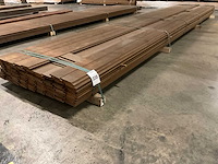 Kebony radiata shiplapdelen 19x100 mm (88x) - afbeelding 1 van  6