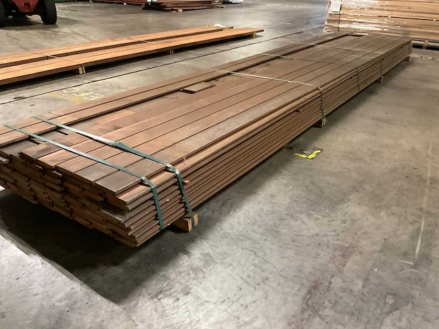 Kebony radiata shiplapdelen 19x100 mm (88x) - afbeelding 3 van  6