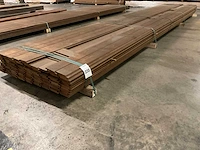 Kebony radiata shiplapdelen 19x100 mm (88x)