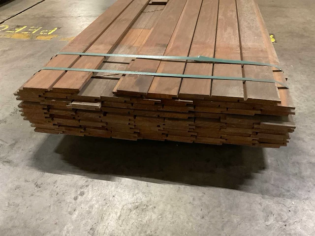 Kebony radiata shiplapdelen 19x100 mm (88x) - afbeelding 4 van  6