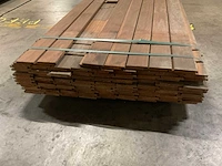 Kebony radiata shiplapdelen 19x100 mm (88x) - afbeelding 4 van  6