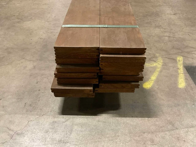 Kebony radiata terrasdelen 22x142 mm (16x) - afbeelding 4 van  6