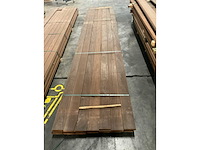 Kebony radiata vlonderdelen glad 22x142 mm (31x) - afbeelding 5 van  6