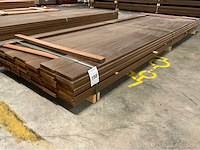 Kebony radiata vlonderdelen glad 22x142 mm (52x) - afbeelding 1 van  6