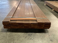 Kebony radiata vlonderdelen glad 22x142 mm (52x) - afbeelding 4 van  6