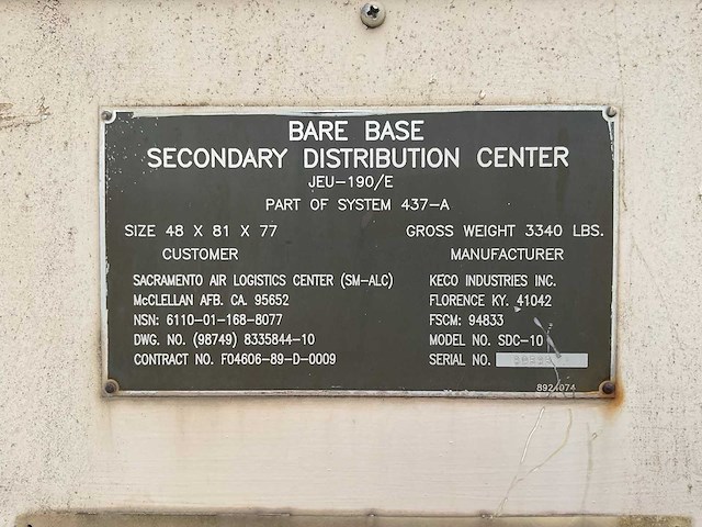 Keco industries sdc-10 secondary distribution center - afbeelding 8 van  8