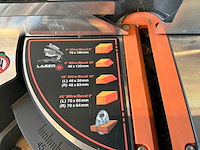 Keda m1dx-254a afkort / tafelzaag machine (2x) - afbeelding 2 van  11