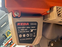 Keda m1dx-254a afkort / tafelzaag machine - afbeelding 11 van  11
