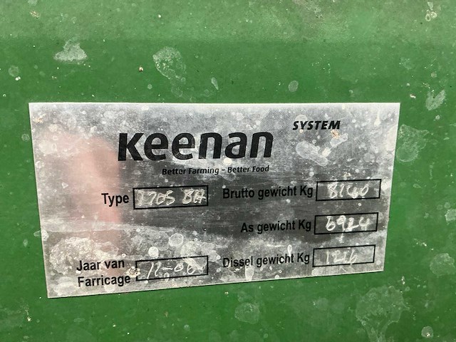 Keenan voermengwagen - afbeelding 20 van  21