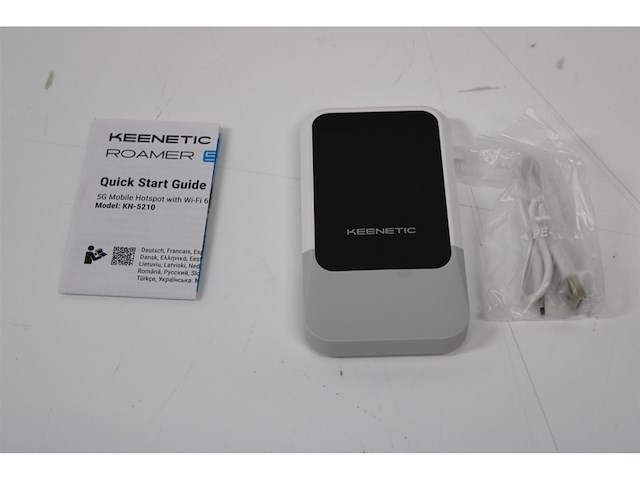 Keenetic roamer 5g mobiele 5g router wifi 6 hotspot 4000 mah batterij unlocked display kn5210 - afbeelding 5 van  6