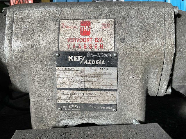 Kef/ aldell psd 5 slijpmachine - afbeelding 5 van  6