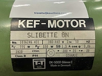 Kef-motor slibette 8n dubbelsteens slijpmachine - afbeelding 9 van  10
