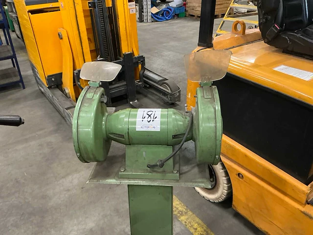 Kef-motor slibette 8n dubbelsteens slijpmachine - afbeelding 4 van  10