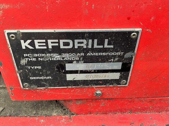 Kefdrill 62 mobiele boorinstallatie - afbeelding 11 van  28