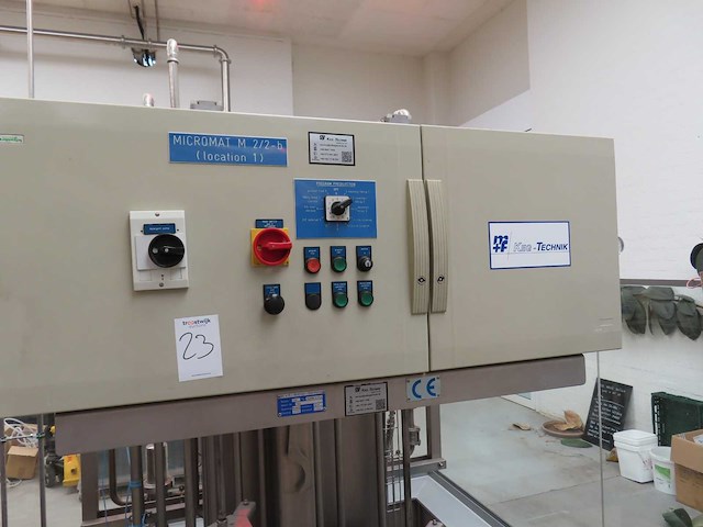 Keg-technik - 2011 - micromat m 2/2-b - fusten vul- en reinigingsmachine - afbeelding 8 van  12
