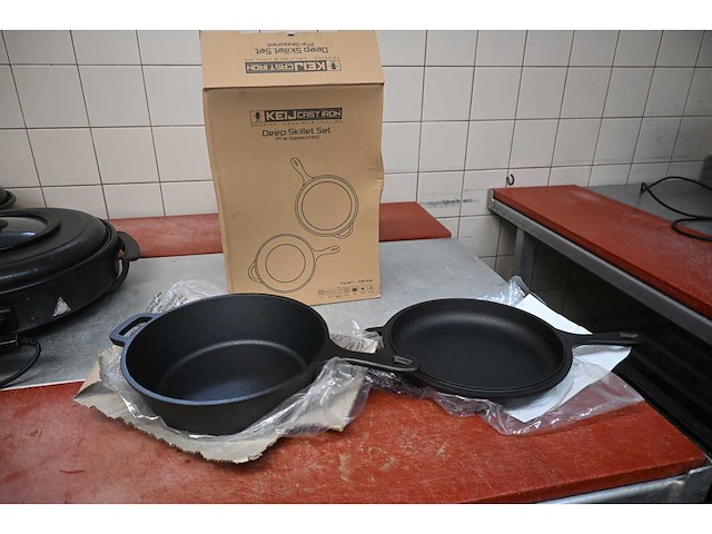 Keij cast iron gietijzeren pannenset - afbeelding 1 van  6