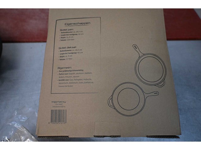 Keij cast iron gietijzeren pannenset - afbeelding 5 van  6
