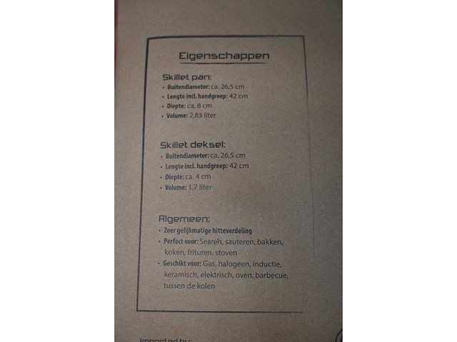 Keij cast iron gietijzeren pannenset - afbeelding 6 van  6