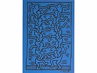 Keith haring - gouache - 50 x 40