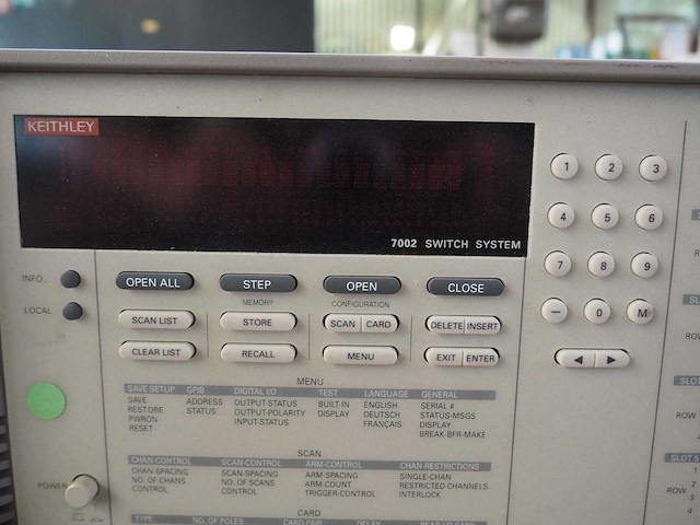 Keithley - 7002 - switch system units (2x) - afbeelding 4 van  10
