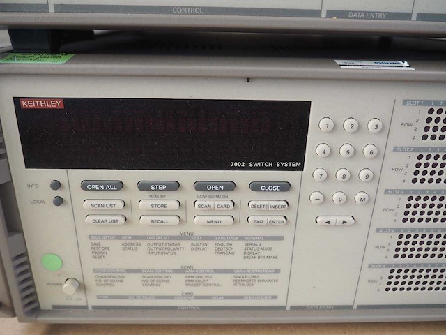 Keithley - 7002 - switch system units (2x) - afbeelding 5 van  10