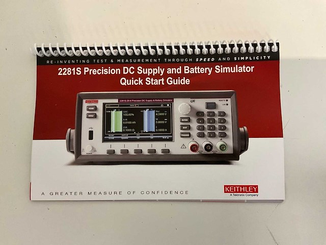 Keithley 2281s-20-6 batterijtester - afbeelding 4 van  5