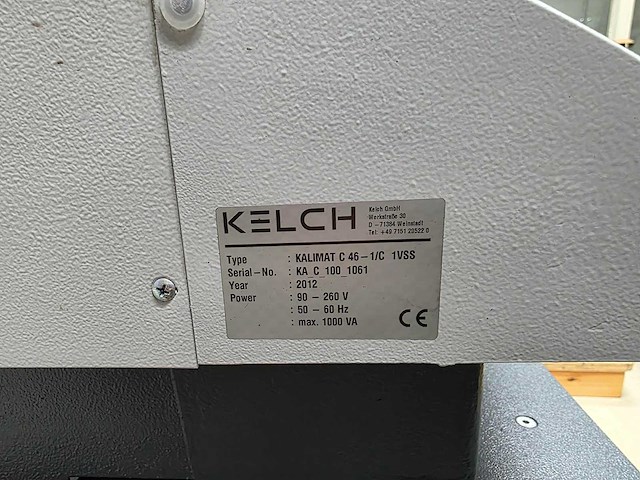 Kelch - kalimat c46 - measuring parts & accessoires - 2012 - afbeelding 4 van  6