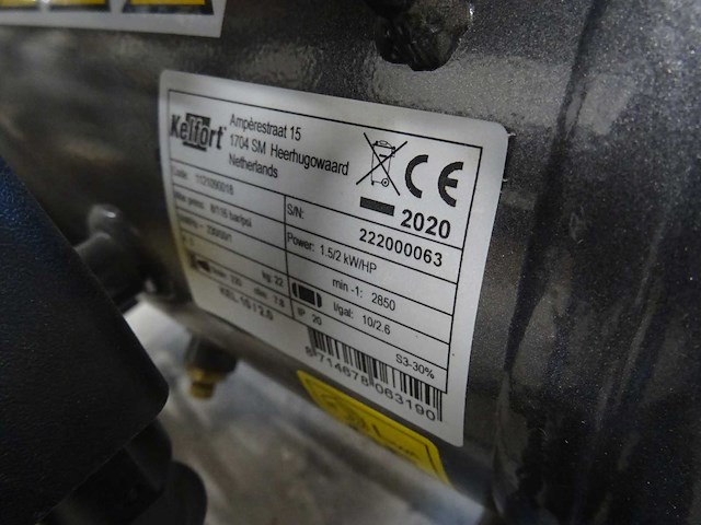 Kelfort - 2020 - 1121090018 - luchtcompressor - afbeelding 3 van  3