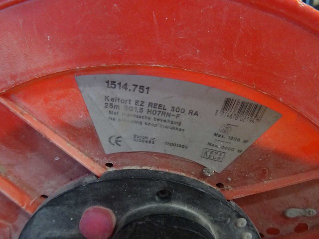 Kelfort - kabelhaspel (2x) - afbeelding 3 van  3