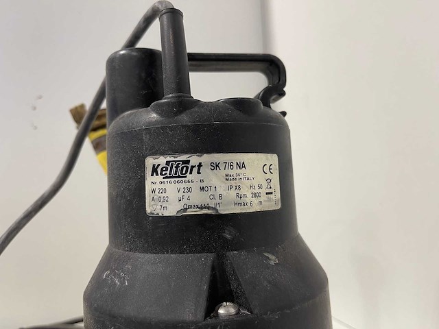 Kelfort - sk 7/6 na - elektrische dompelpomp - afbeelding 2 van  2