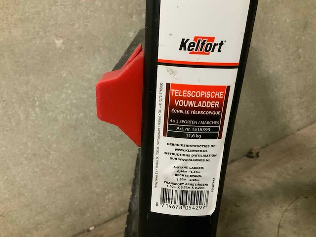 Kelfort 4x3 ladder en trap - afbeelding 3 van  3