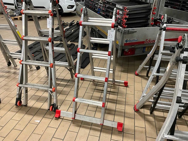 Kelfort 4x4 vouwladder - afbeelding 2 van  5