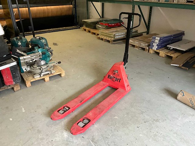 Kelfort hand hydraulische palletwagen - afbeelding 1 van  6