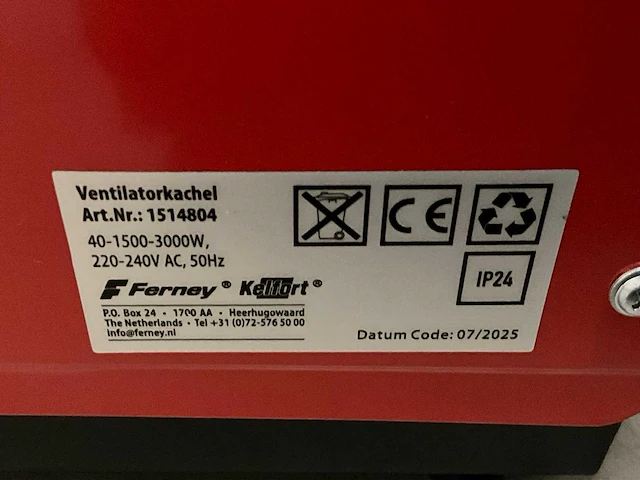 Kelfort heater (2x) - afbeelding 3 van  4