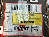 Kelfort houtdraadbout en metaalschroef - afbeelding 5 van  6