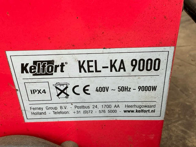 Kelfort kel-ka 9000 heater - afbeelding 4 van  4