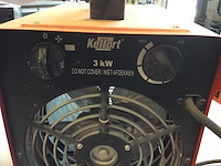 Kelfort kel-sq 3000 elektrische kachel - afbeelding 2 van  5