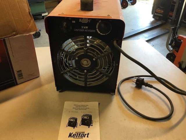 Kelfort kel-sq 3000 elektrische kachel - afbeelding 3 van  5