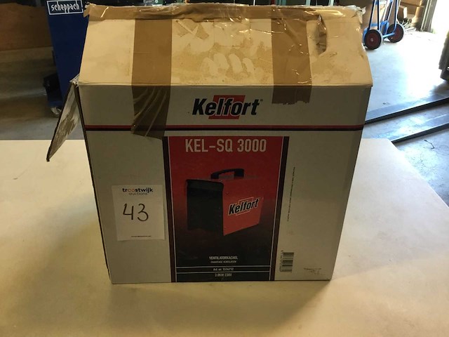 Kelfort kel-sq 3000 elektrische kachel - afbeelding 4 van  5