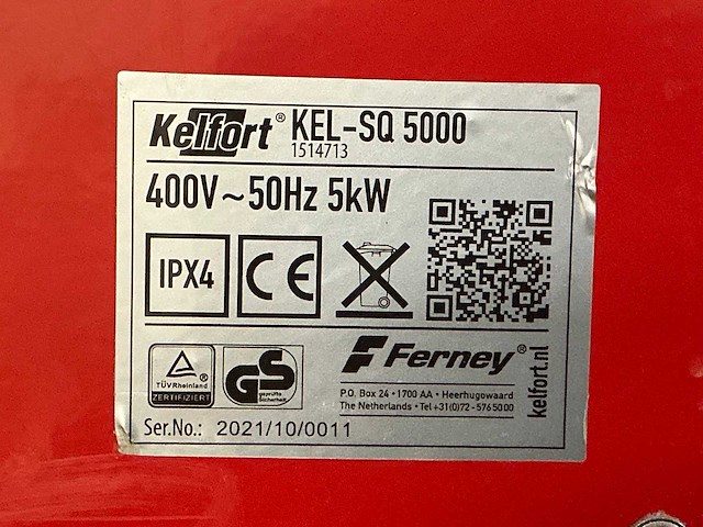 Kelfort kel-sq5000 heater (2x) - afbeelding 5 van  5