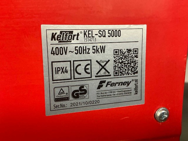 Kelfort kel-sq5000 heater - afbeelding 3 van  4
