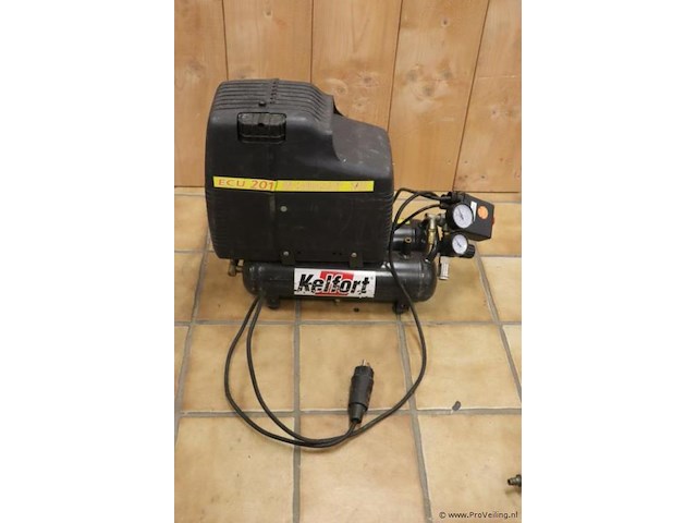 Kelfort luchtcompressor ecu 201, 1100w - afbeelding 1 van  7