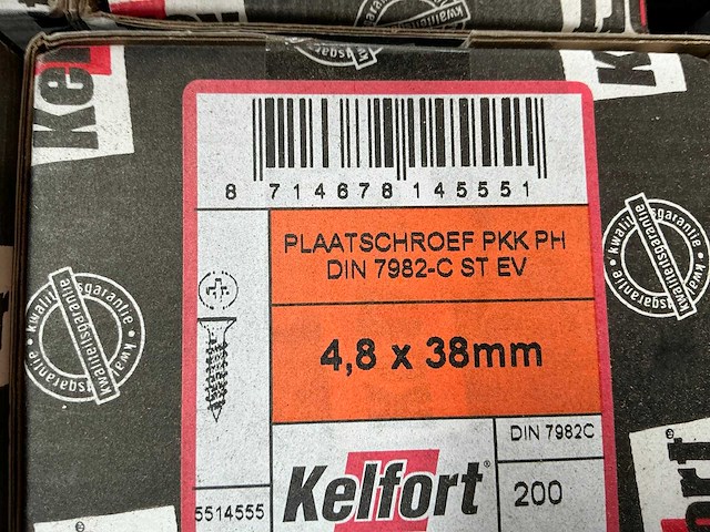 Kelfort plaatschroef en metaalschroef - afbeelding 5 van  6