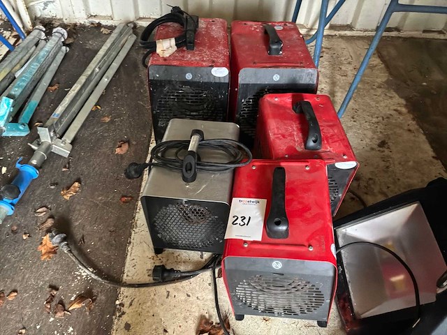 Kelfort / remko heater (5x) - afbeelding 1 van  4