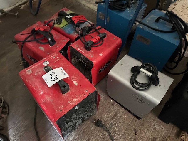 Kelfort / remko heater (5x) - afbeelding 1 van  4