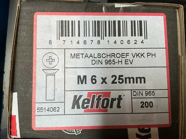 Kelfort schroef - afbeelding 9 van  9