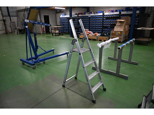 Kelfort sp-4 aluminium uitzettrap - afbeelding 2 van  4