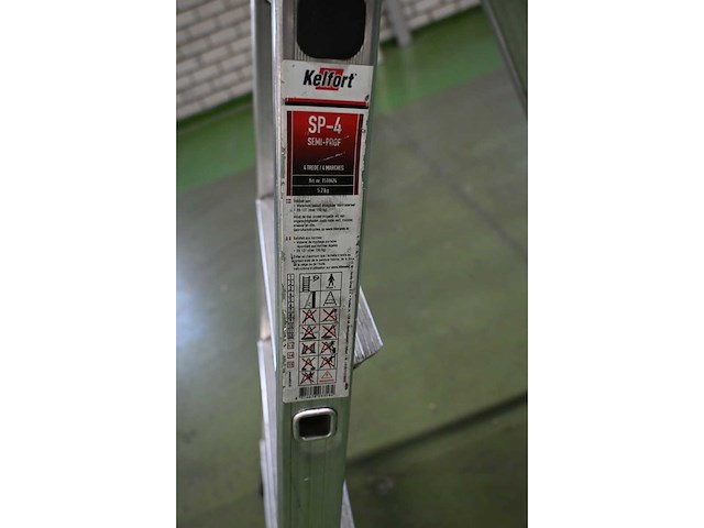 Kelfort sp-4 aluminium uitzettrap - afbeelding 4 van  4